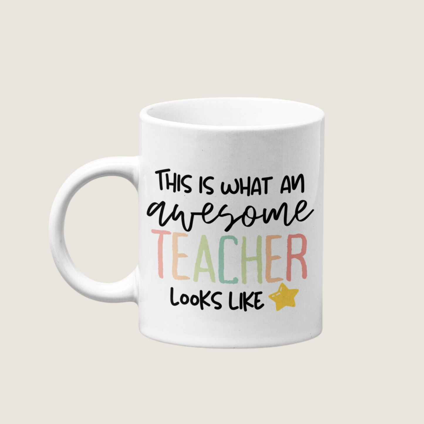 Teacher Awesome Mug