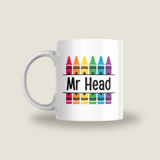 Teacher Crayon Mug