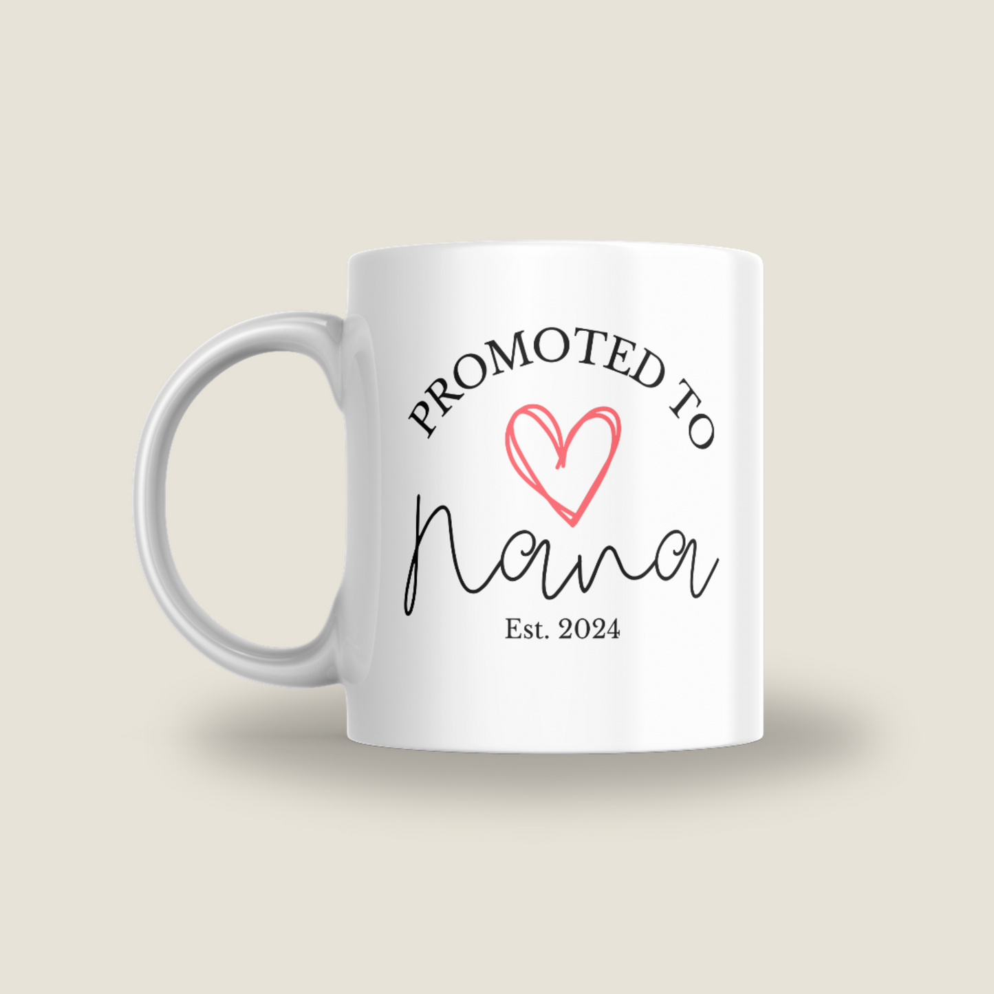 Grandparent Pregnancy Announcement Mug