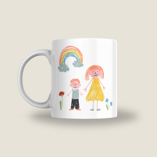 Children’s drawing Mother’s Day mug