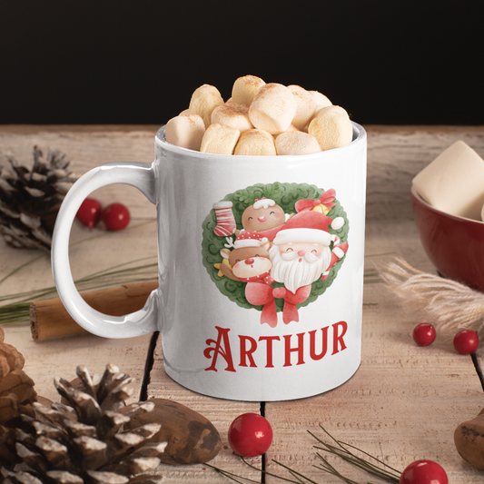 Christmas Jolly Trio Mug