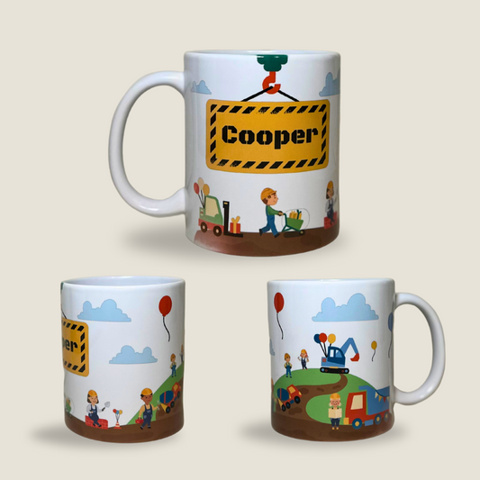 Construction Kids Mug