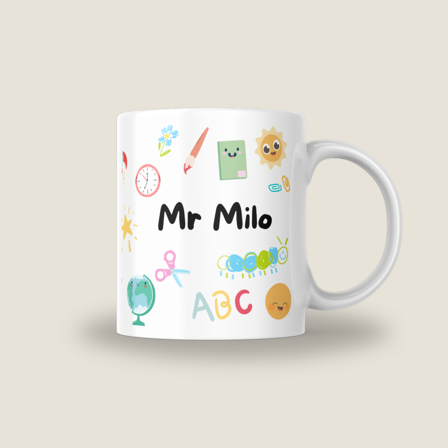 Teacher School Supplies Mug