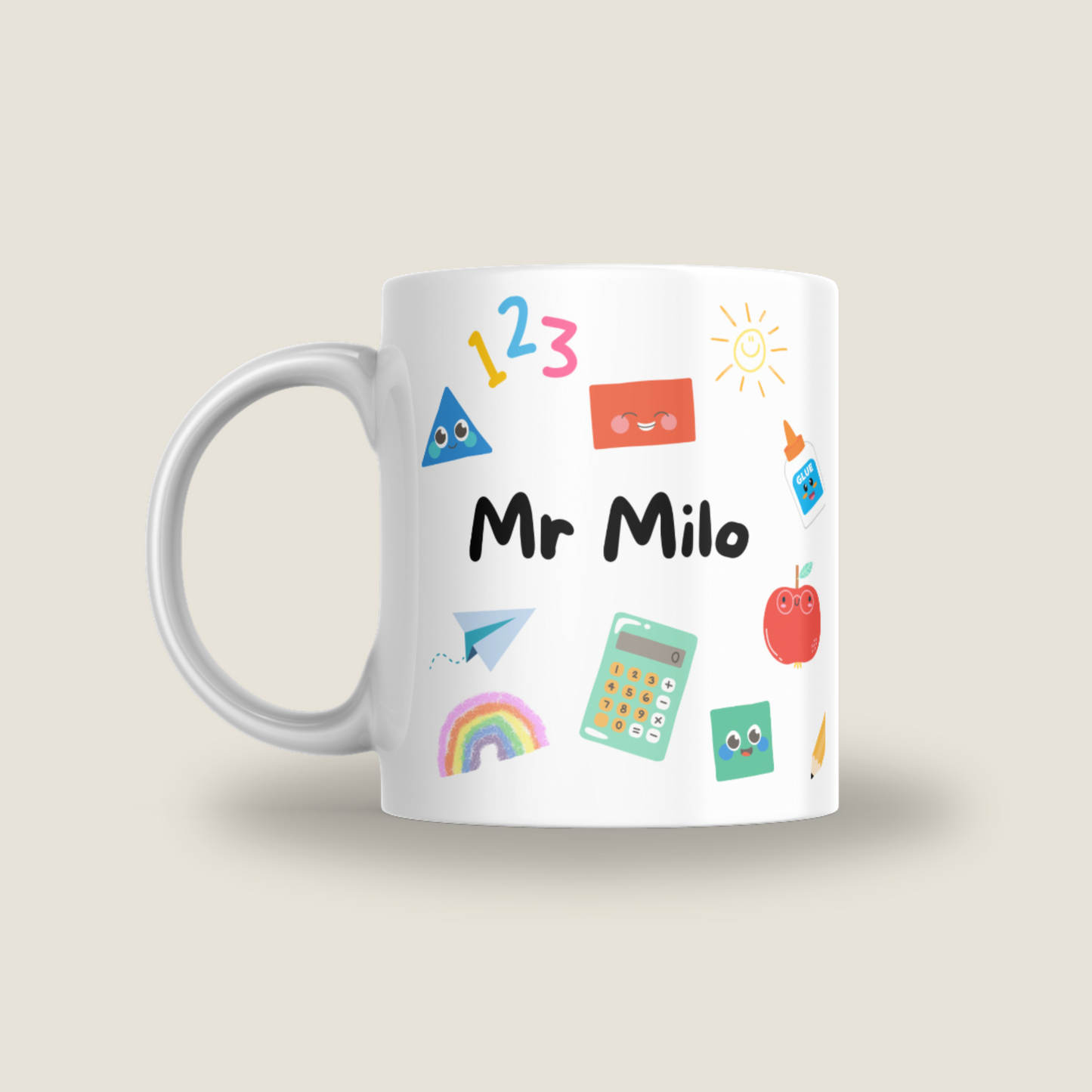 Teacher School Supplies Mug