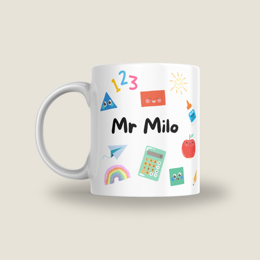 Teacher School Supplies Mug