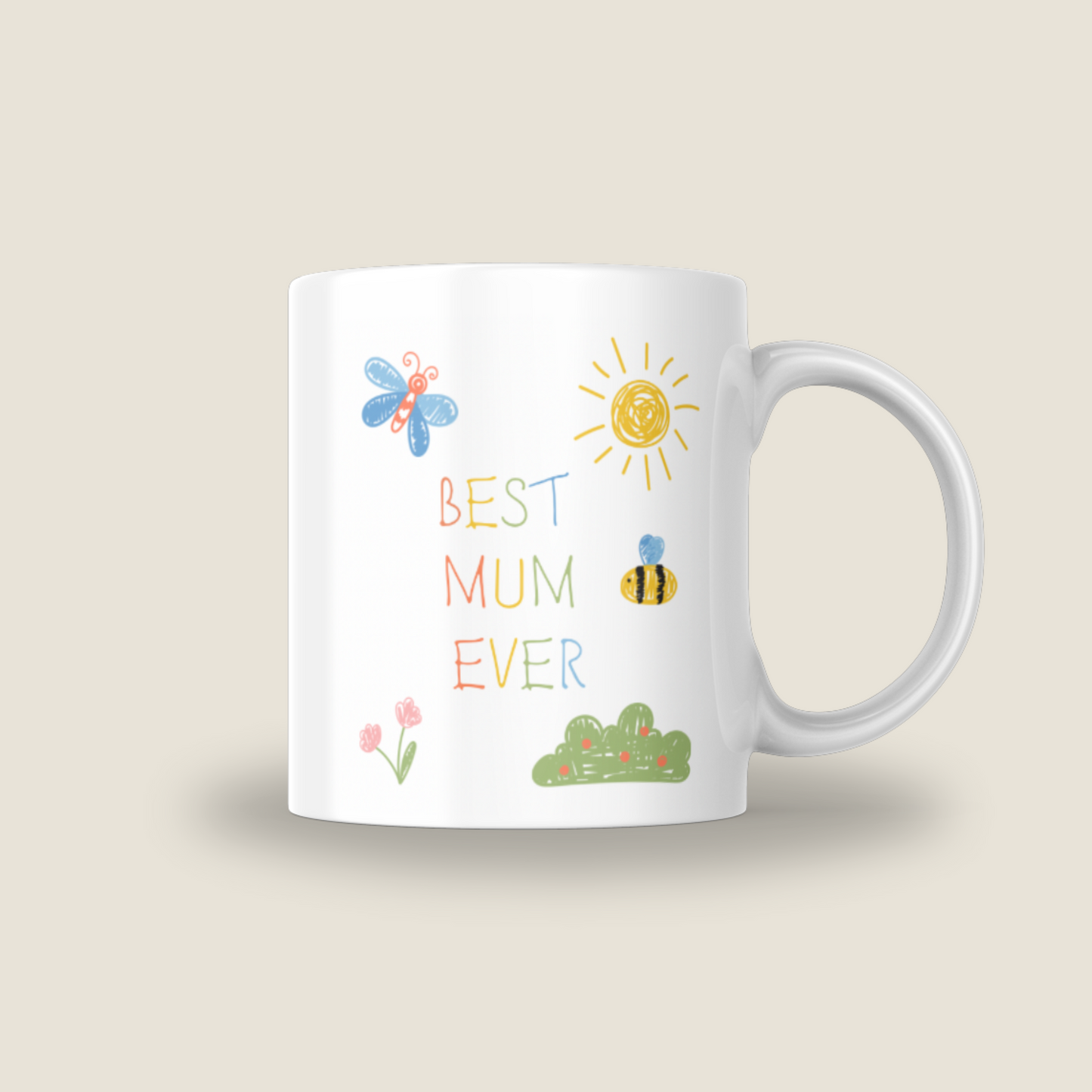 Children’s drawing Mother’s Day mug