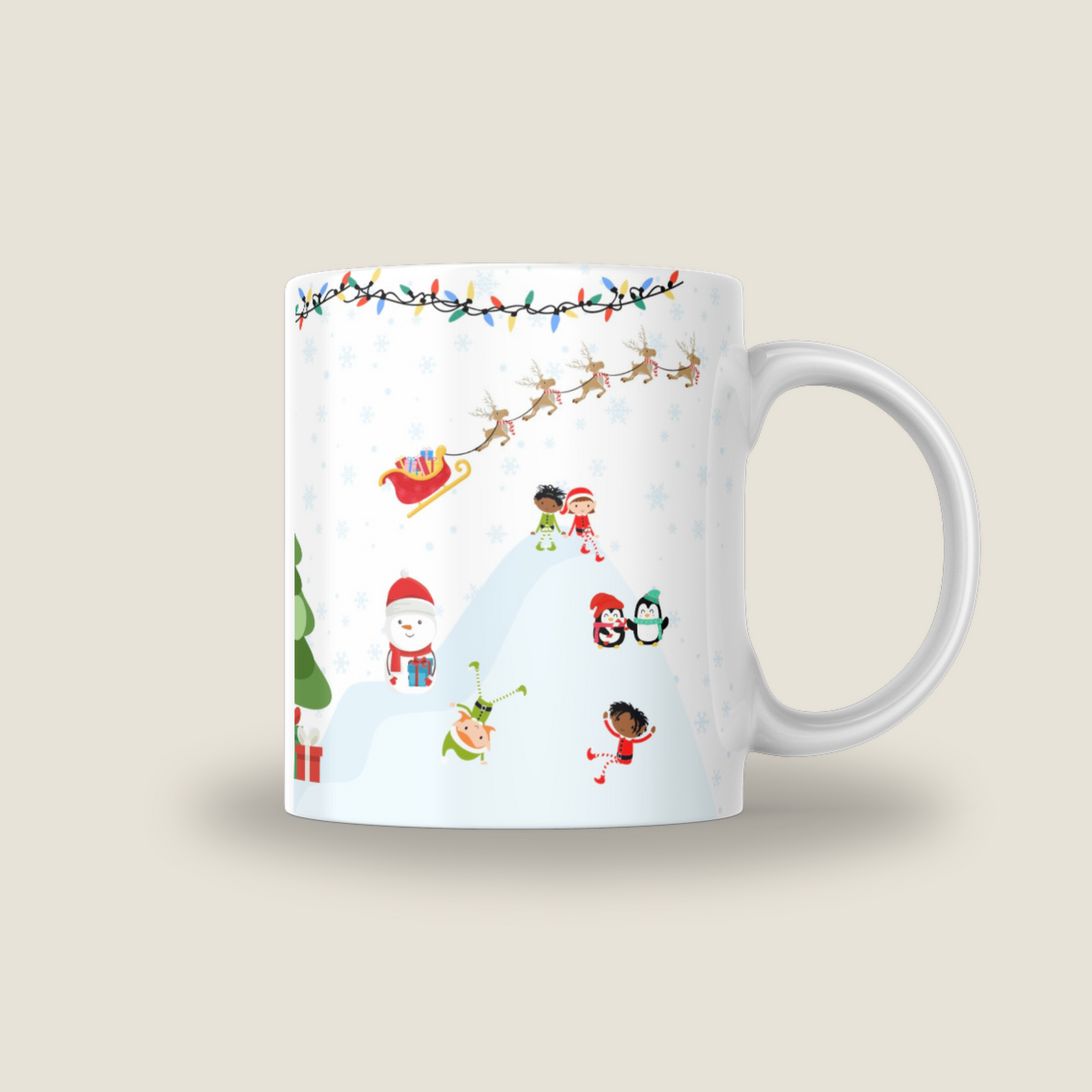 North Pole Christmas Mug