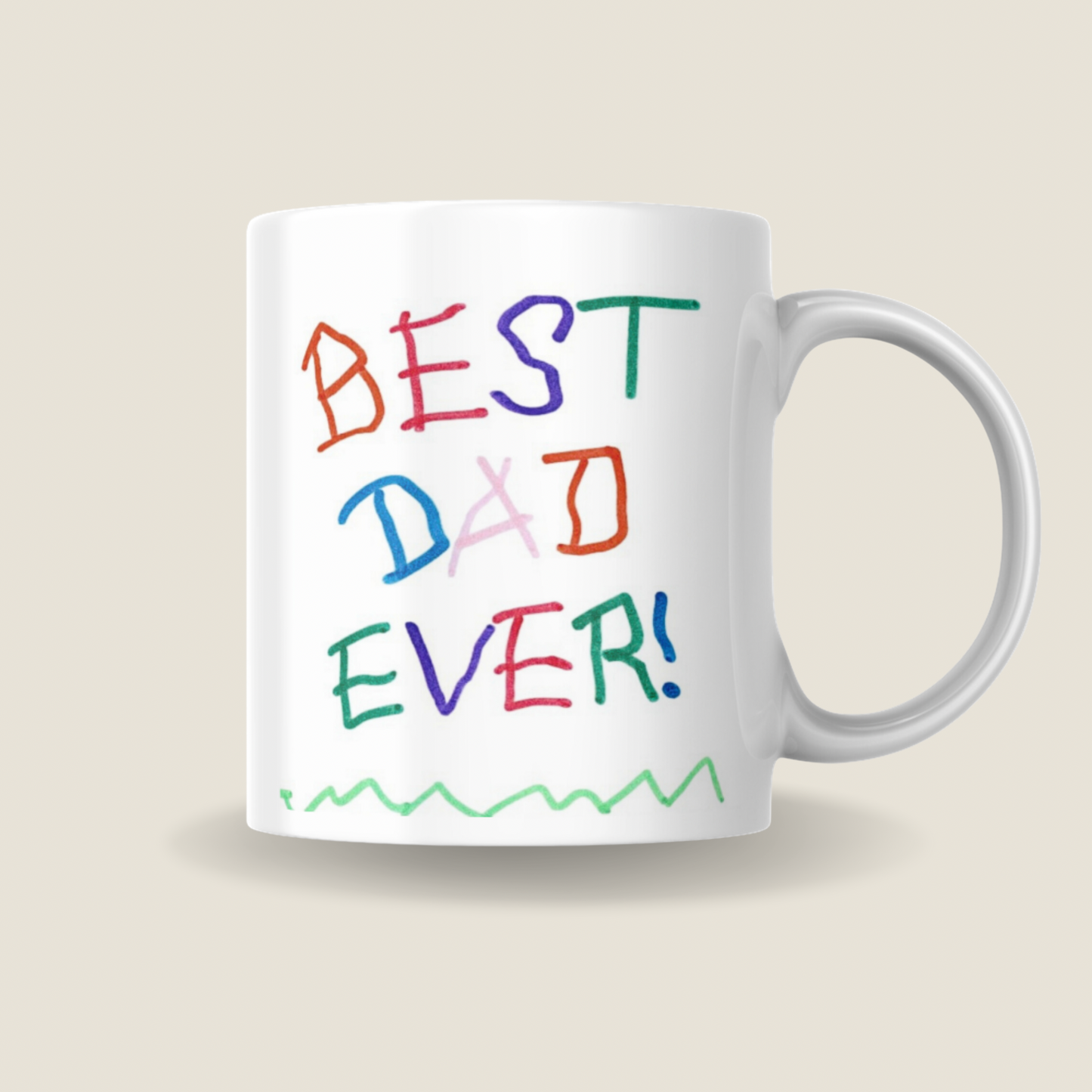 Child’s custom drawing mug